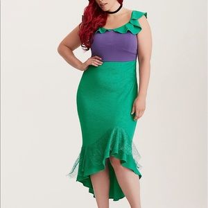Torrid size 3 Ariel costume dresses